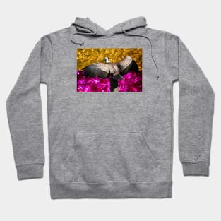 Vulture bicolor IV / Swiss Artwork Photography Hoodie